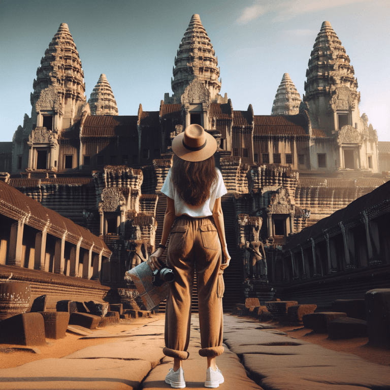 Angkor Wat compared to human