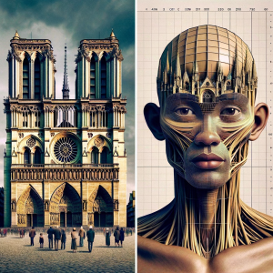 Cathedral of Notre Dame vs human