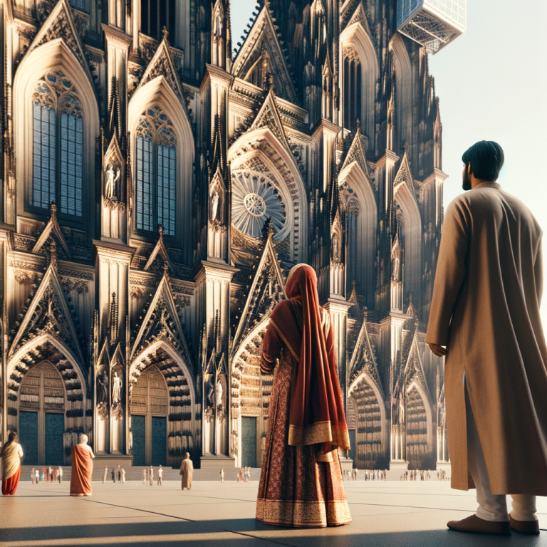 Cologne Cathedral compared to human