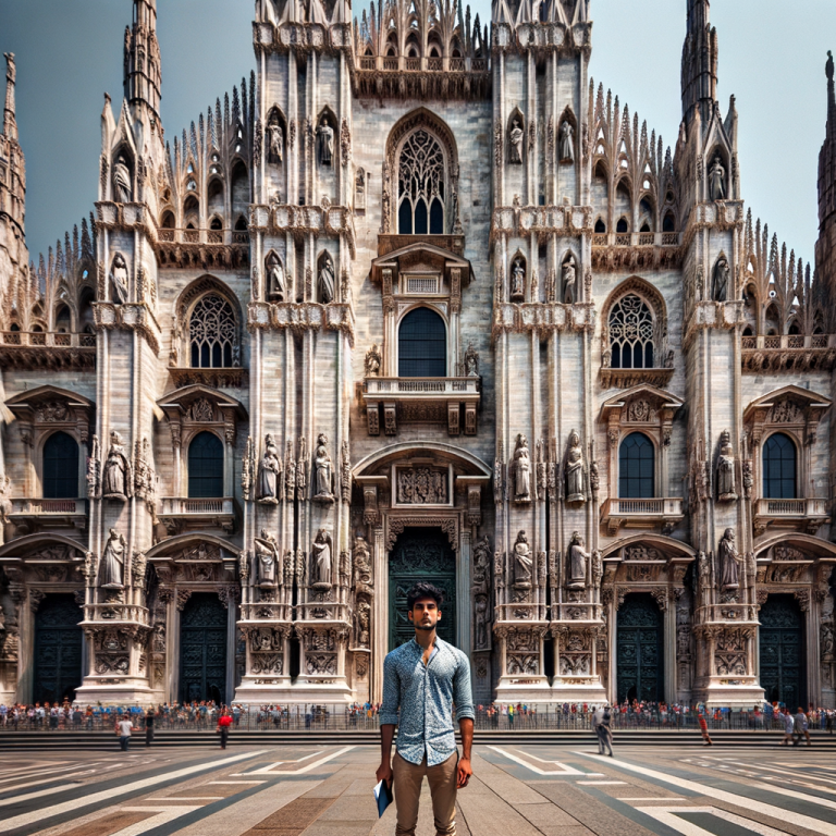 Duomo di Milano compared to human