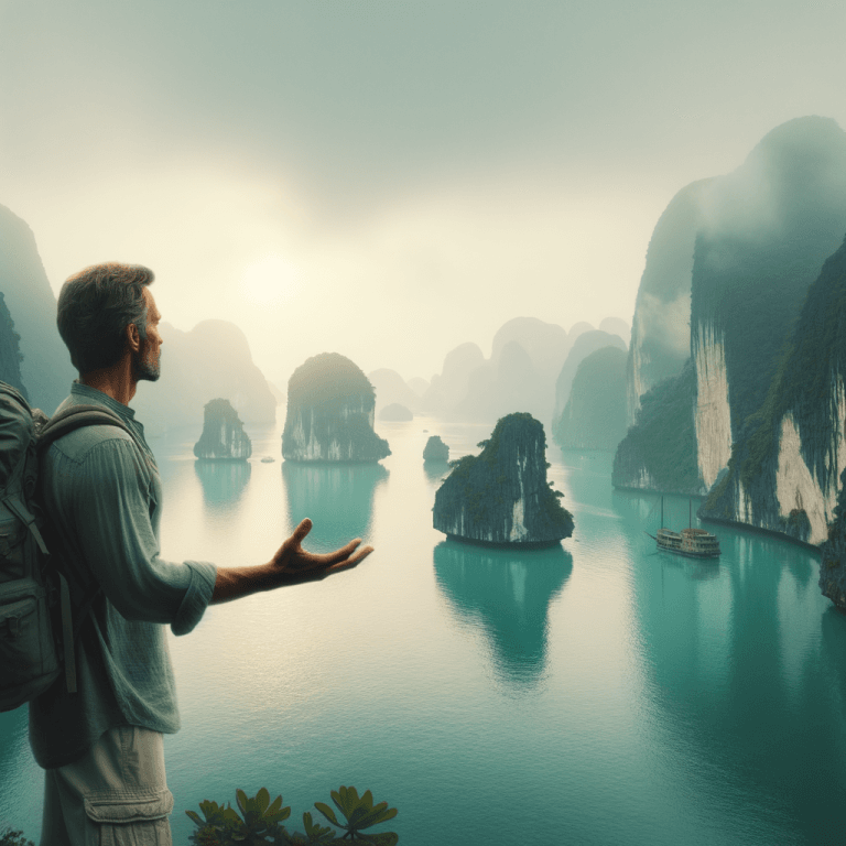 Ha Long Bay compared to human