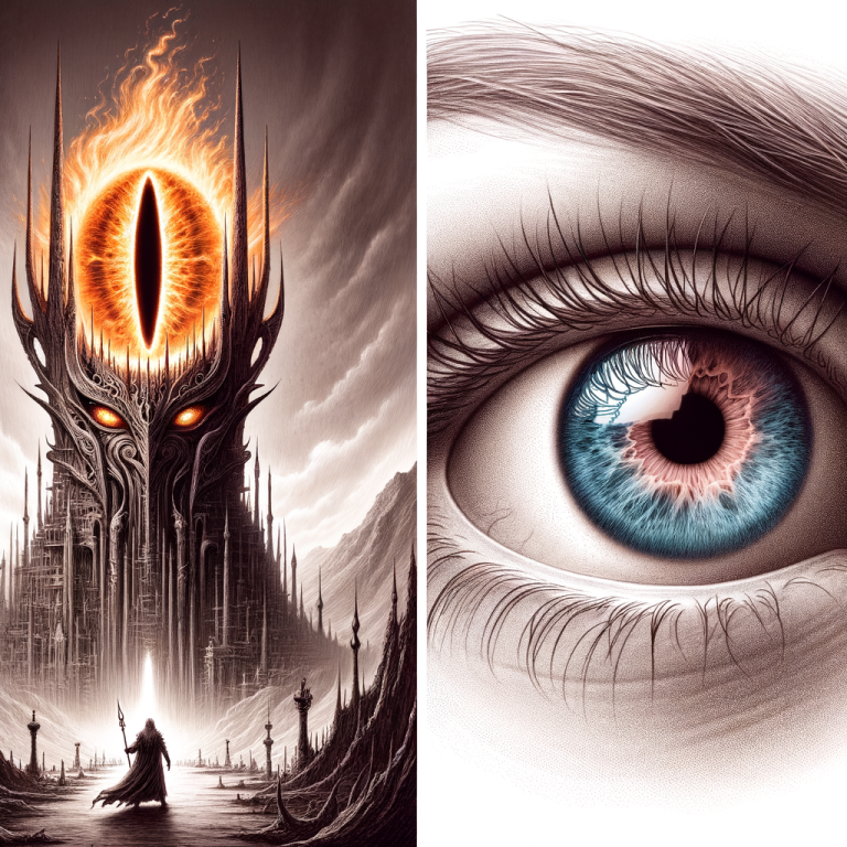 The Sauron Eye vs Human Eye: A Comparison Sauron eye compared to human