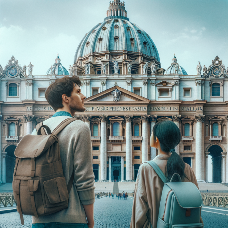 St. Peter’s Basilica: A Human-Sized Wonder St. Peter's Basilica compared to human