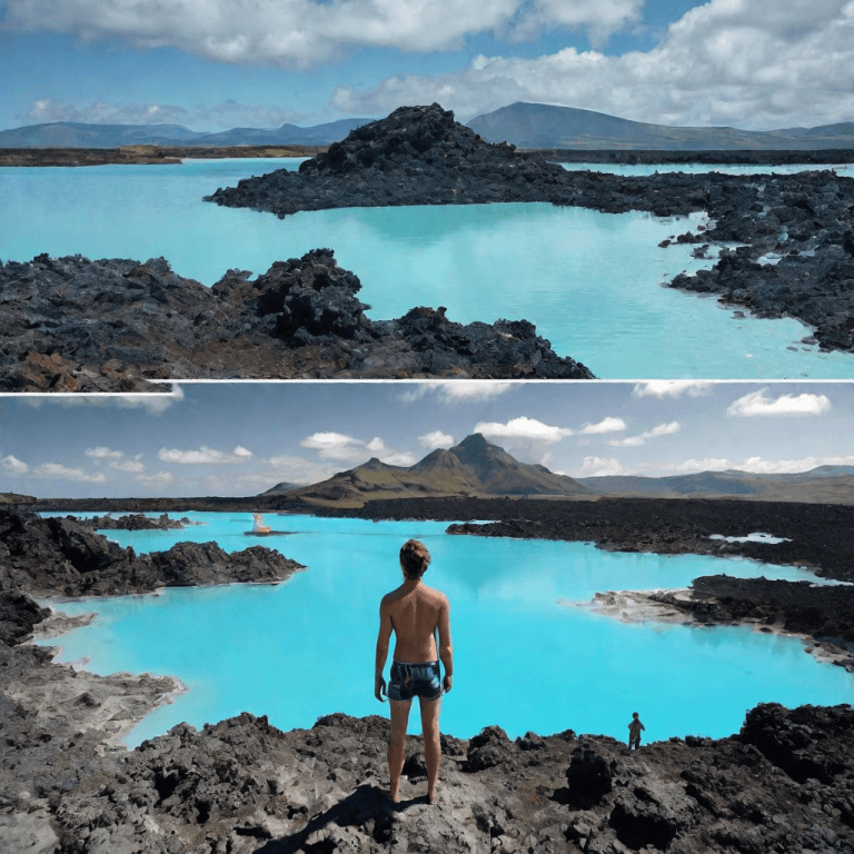 The Blue Lagoon: A Human Comparison The Blue Lagoon compared to human