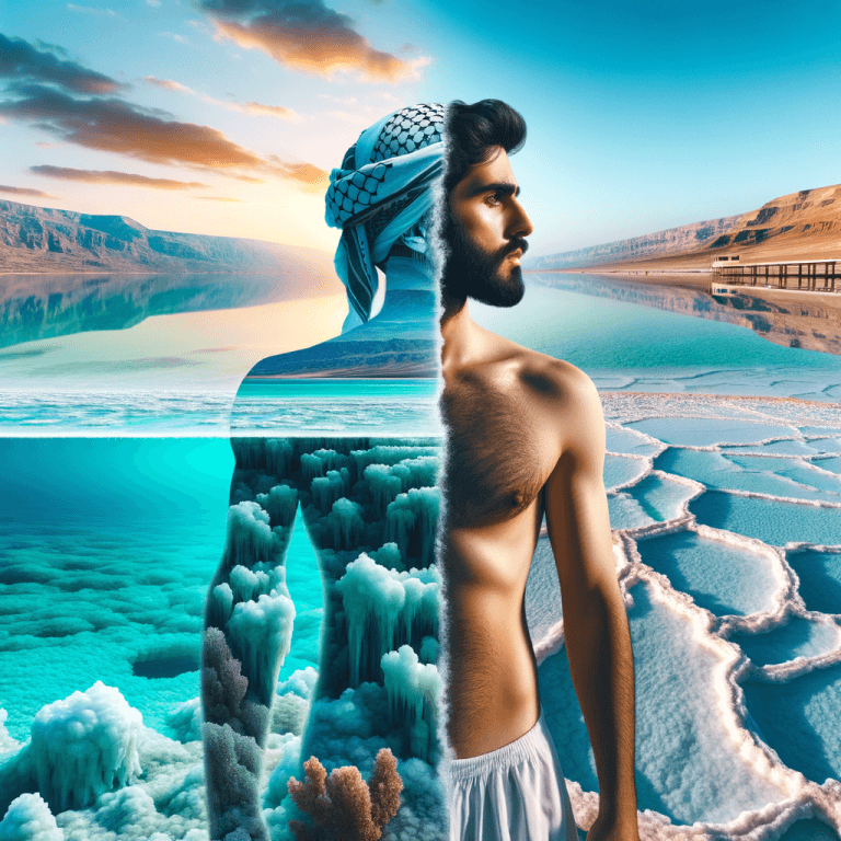 The Dead Sea compared to human