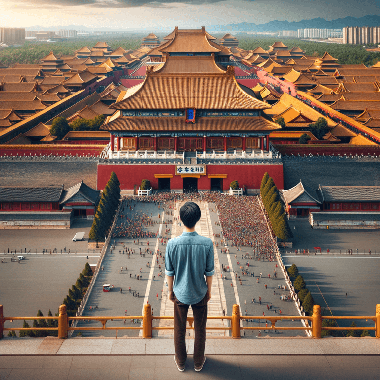 The Forbidden City: A Human Marvel The Forbidden City compared to human