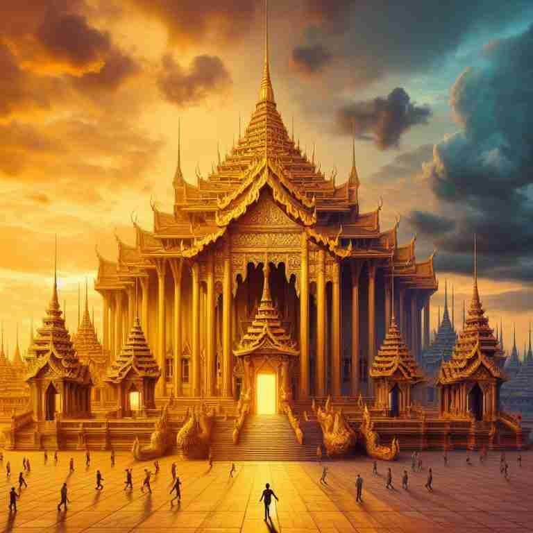 The Golden Temple: A Human Comparison The Golden Temple compared to human