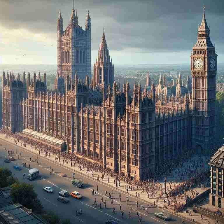 The Palace of Westminster compared to human