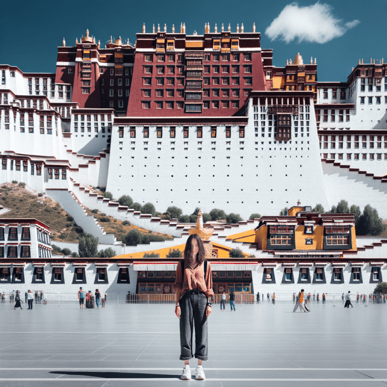 The Potala Palace: A Human Marvel The Potala Palace compared to human