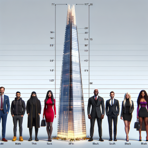 The Shard vs human