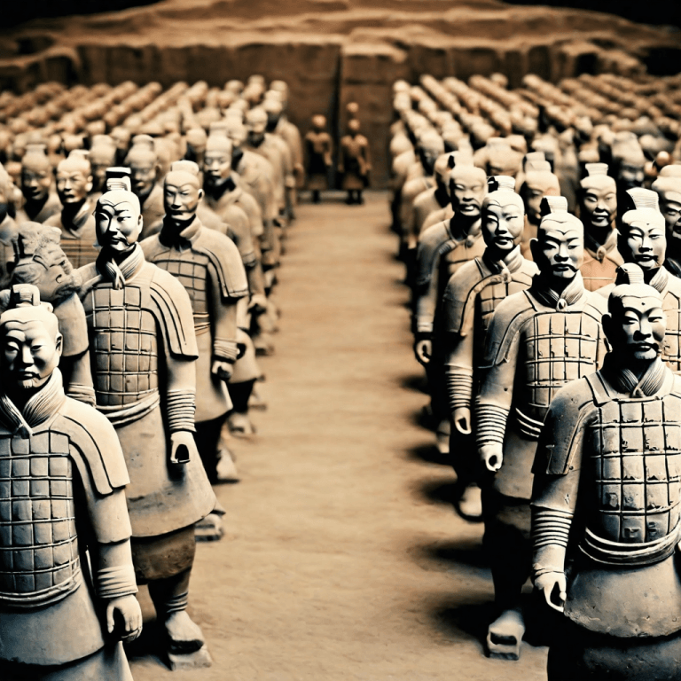 The Terracotta Army compared to human