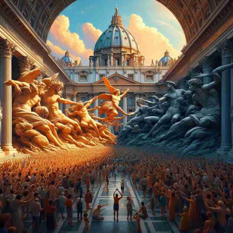 The Vatican Museums: A Human Perspective The Vatican Museums compared to human