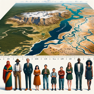 Yellowstone National Park compared to human and human impact