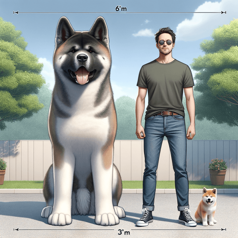 The Ultimate Guide to Akita Size Compared to Humans