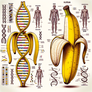 Comparison of Banana DNA and Human DNA