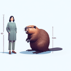 beaver size vs human