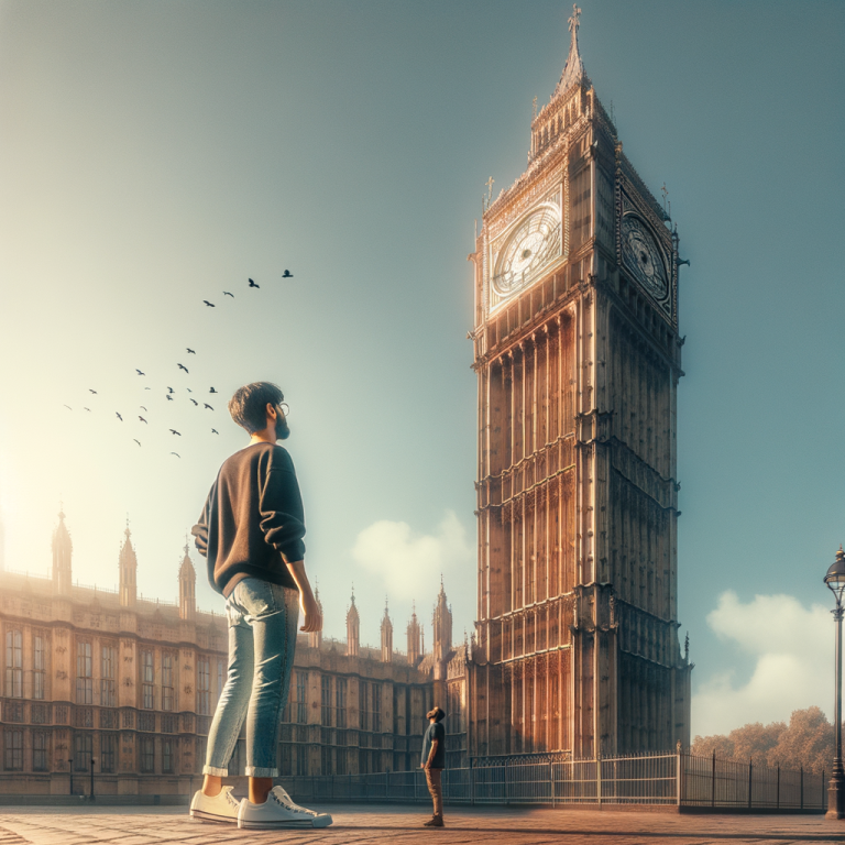 big ben compared to human