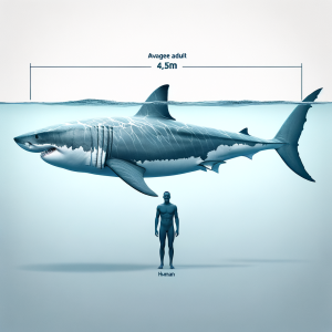 biggest great white shark vs human