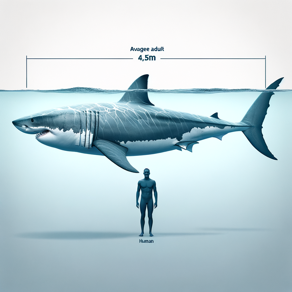 Biggest Great White Shark Size Compared to Human