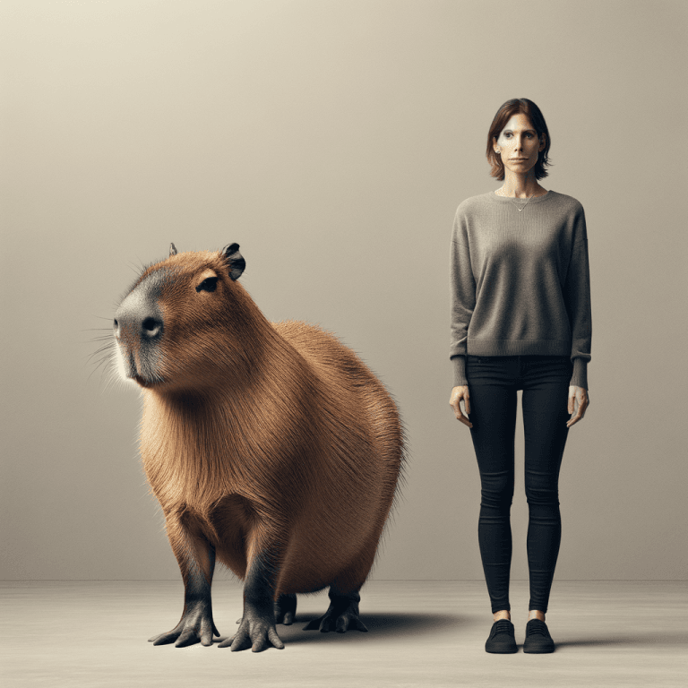 Capybara vs Human: Key Differences Explained capybara compared to human
