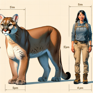 cougar size vs human