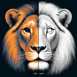 eyesight of lion vs human