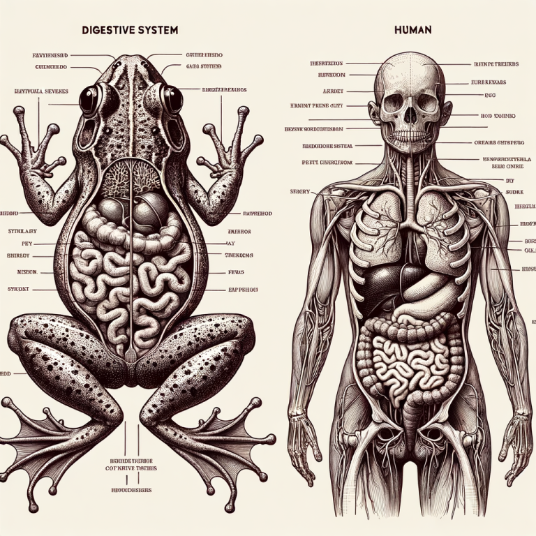 Frog Digestive System vs. Human: Key Differences frog digestive system compared to human