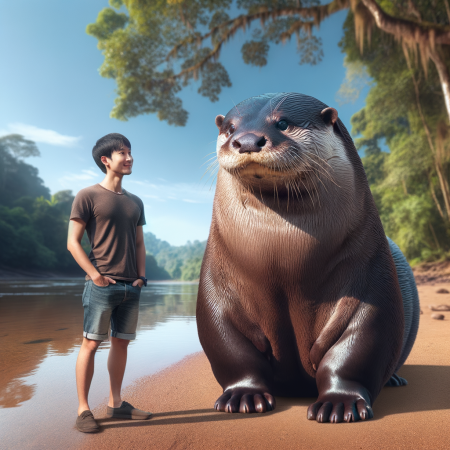 Giant Otter vs Human: A Comparative Analysis