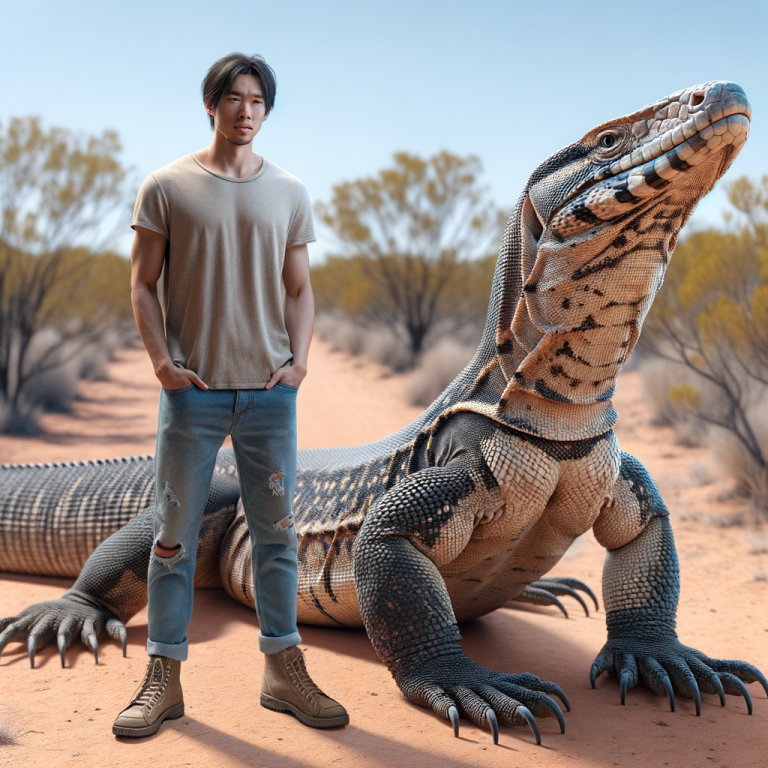 goanna compared to human