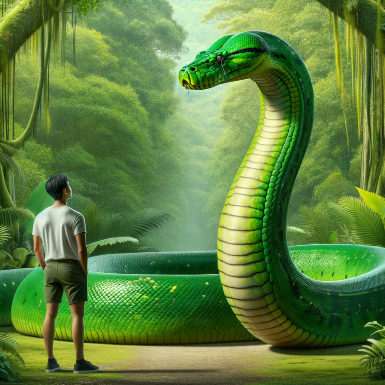 Green Anaconda vs Human: A Comparative Analysis green anaconda compared to human