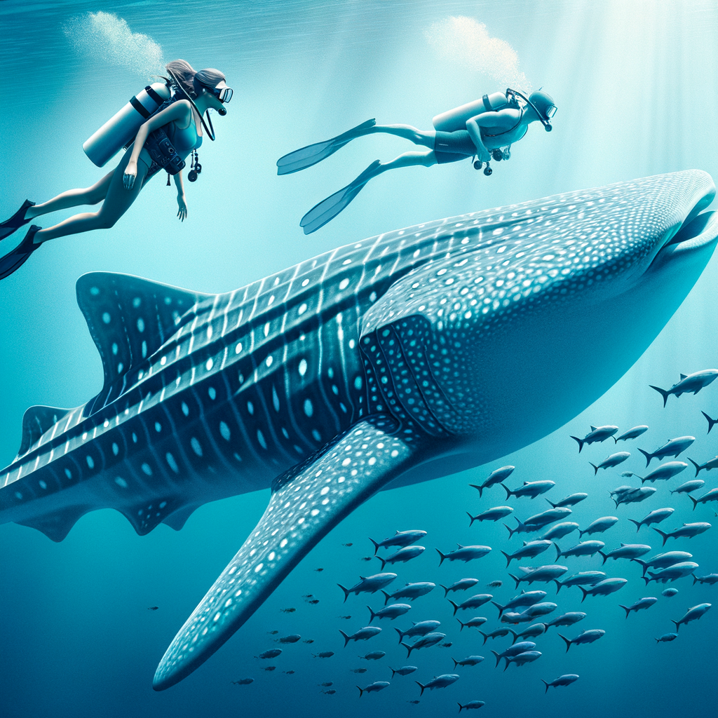 Whale Shark Size Comparison: Human vs. Giant Fish