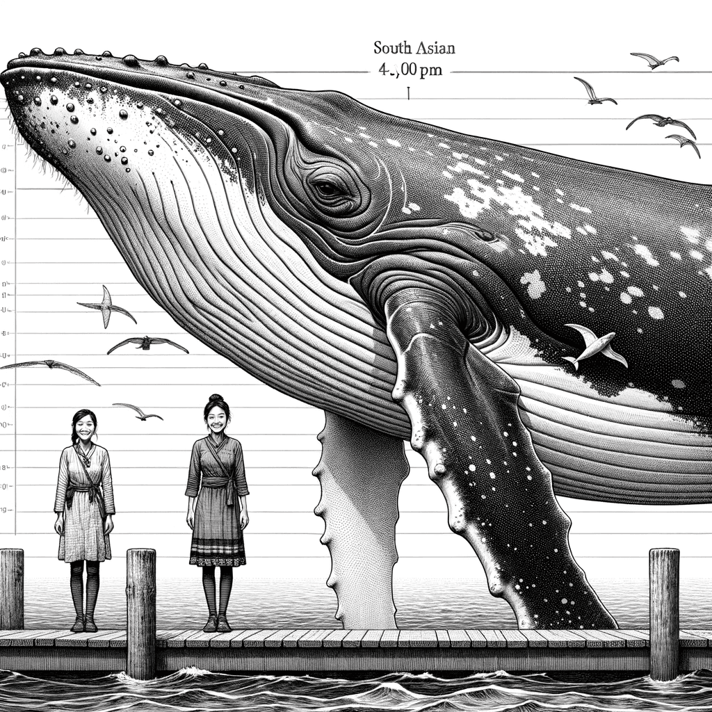 The Fascinating Comparison: Humpback Whale vs. Human