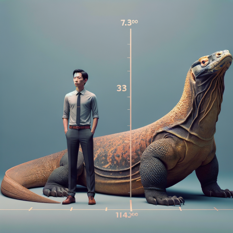 Komodo Dragon Size: How It Compares to Humans