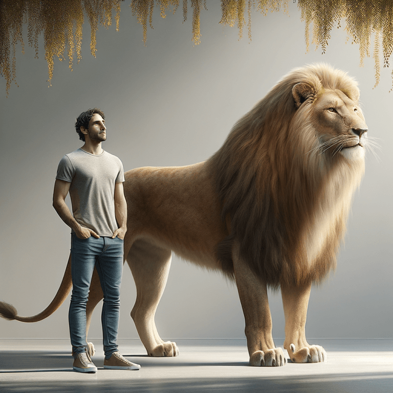 Human vs Lion: Key Differences Explained lion compared to human