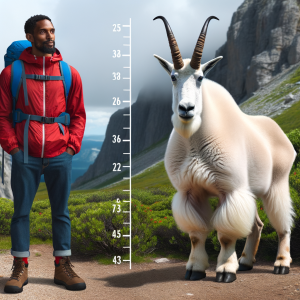 mountain goat vs human