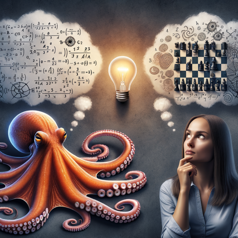 octopus iq compared to human