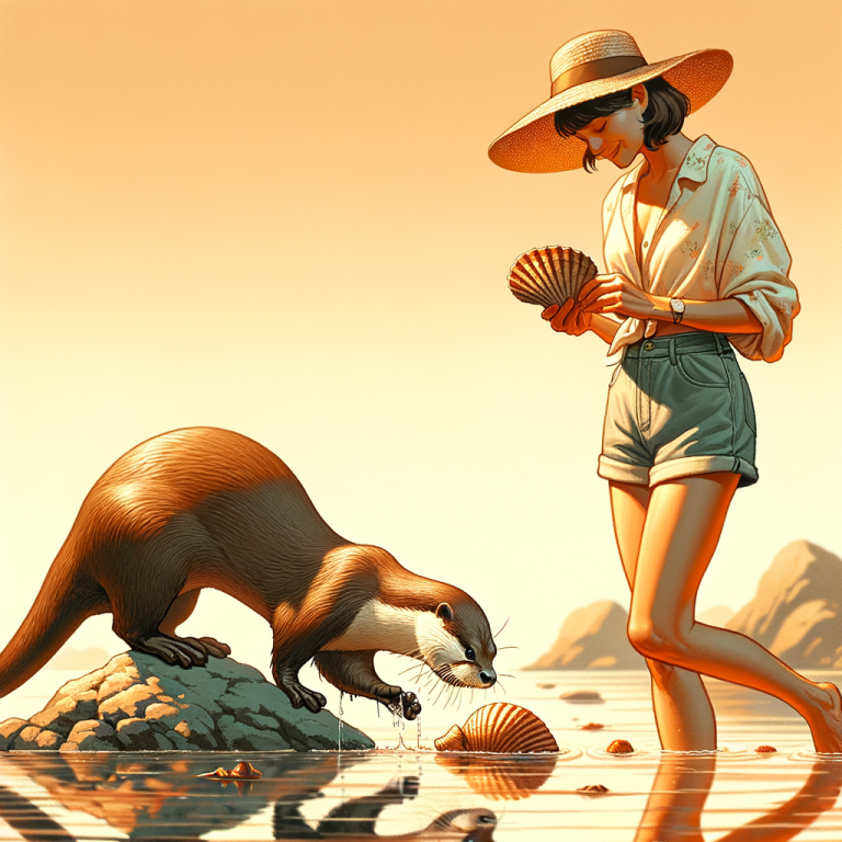 The Fascinating Similarities Between Otters and Humans otter compared to human