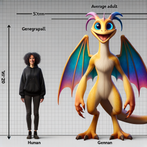 pokemon size vs human