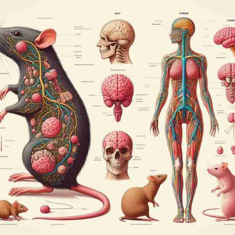 Rat Nervous System vs. Human: Key Differences rat nervous system compared to human