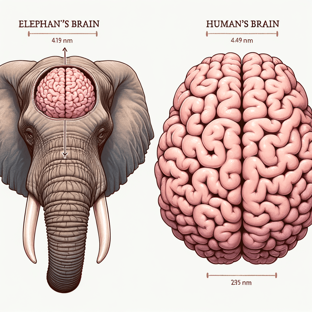 Elephant Brain Size Compared to Human: Surprising Facts