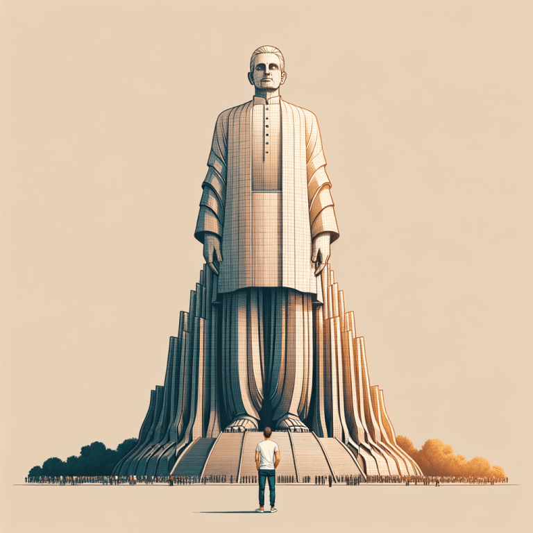 Statue of Unity vs Human: A Comparison statue of unity compared to human