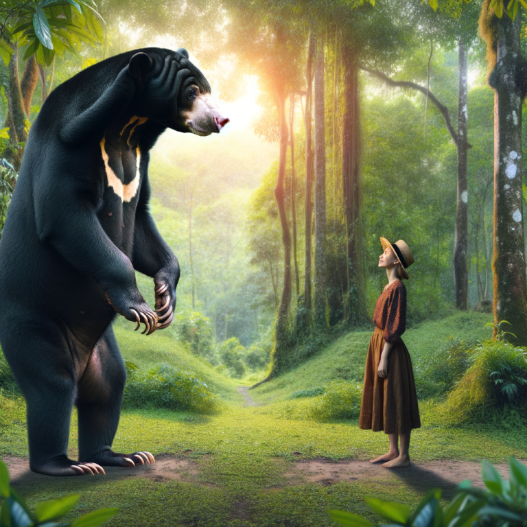 Sun Bear Size: How Does It Compare to Humans? sun bear size compared to human