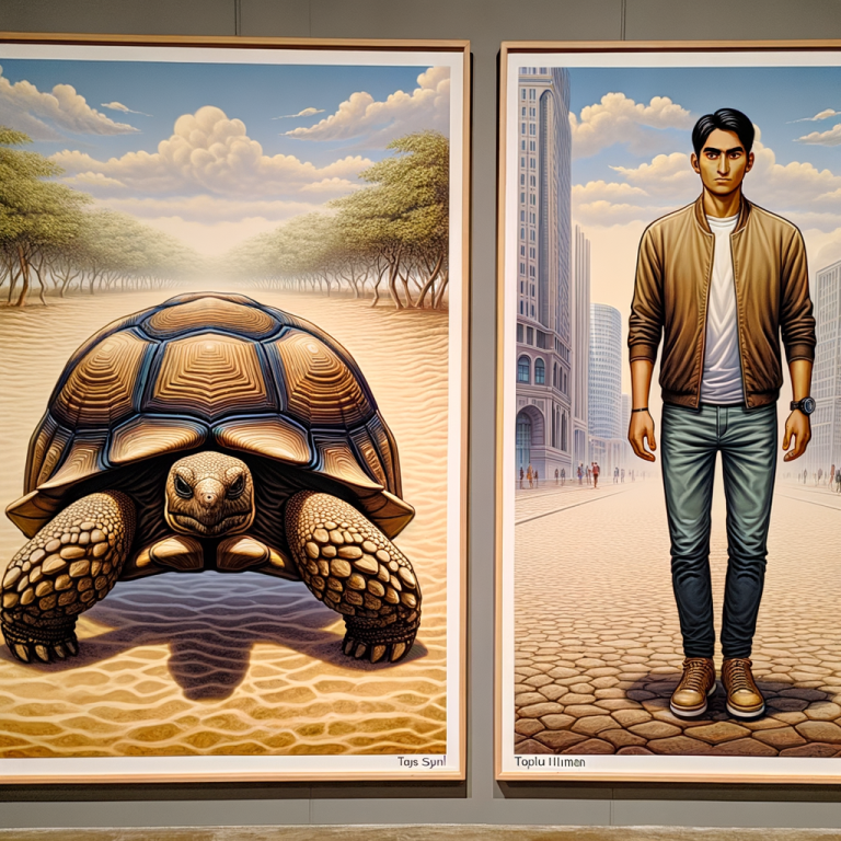 tortoise compared to human