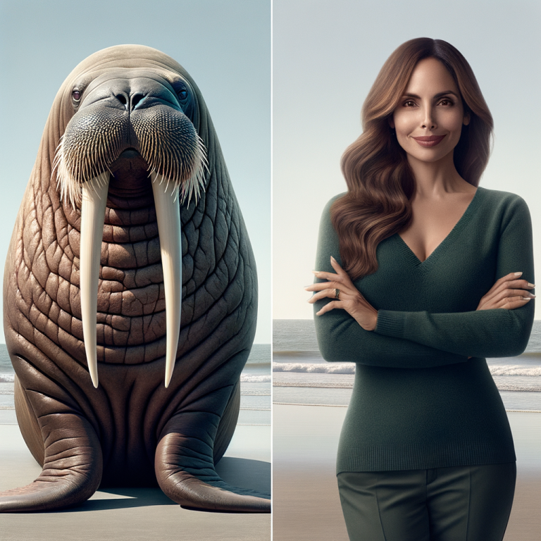 walrus compared to human