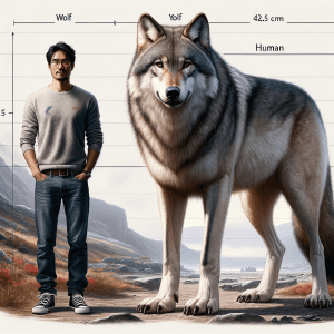 wolf compared to human 2