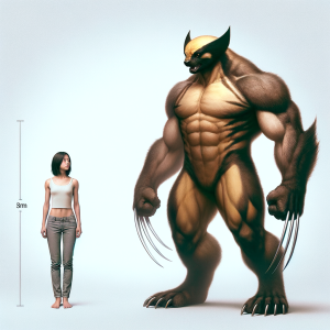 wolverine size vs human