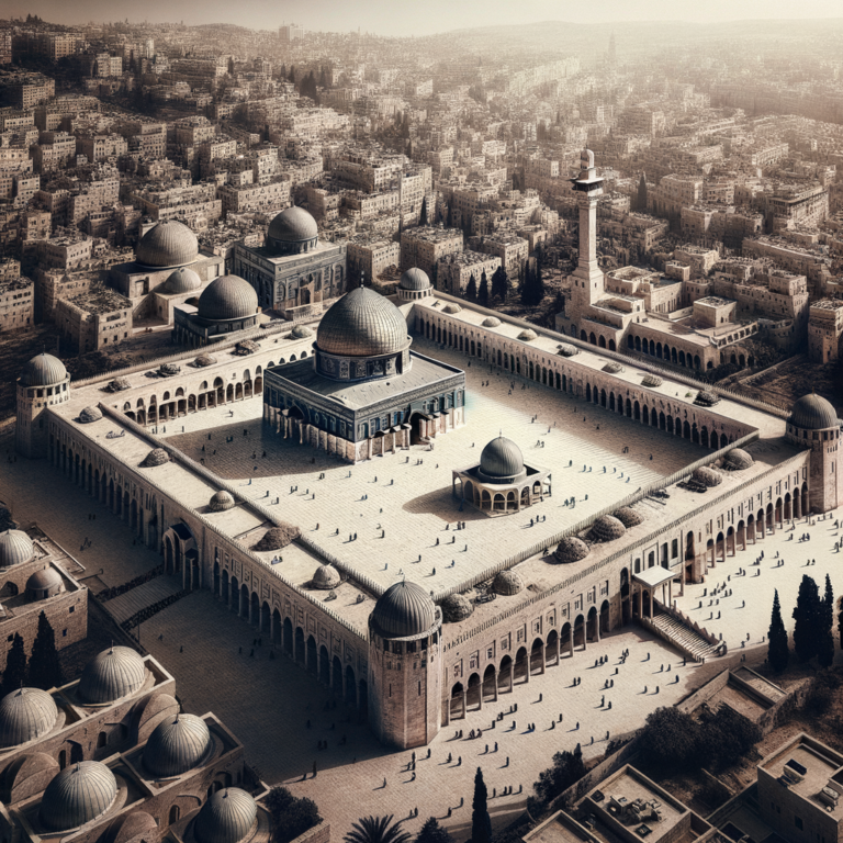 Human compare to Al Aqsa Mosque