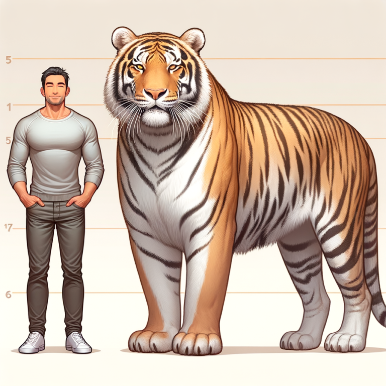 Amur Tiger vs Human Surprising Size & Strength Comparison