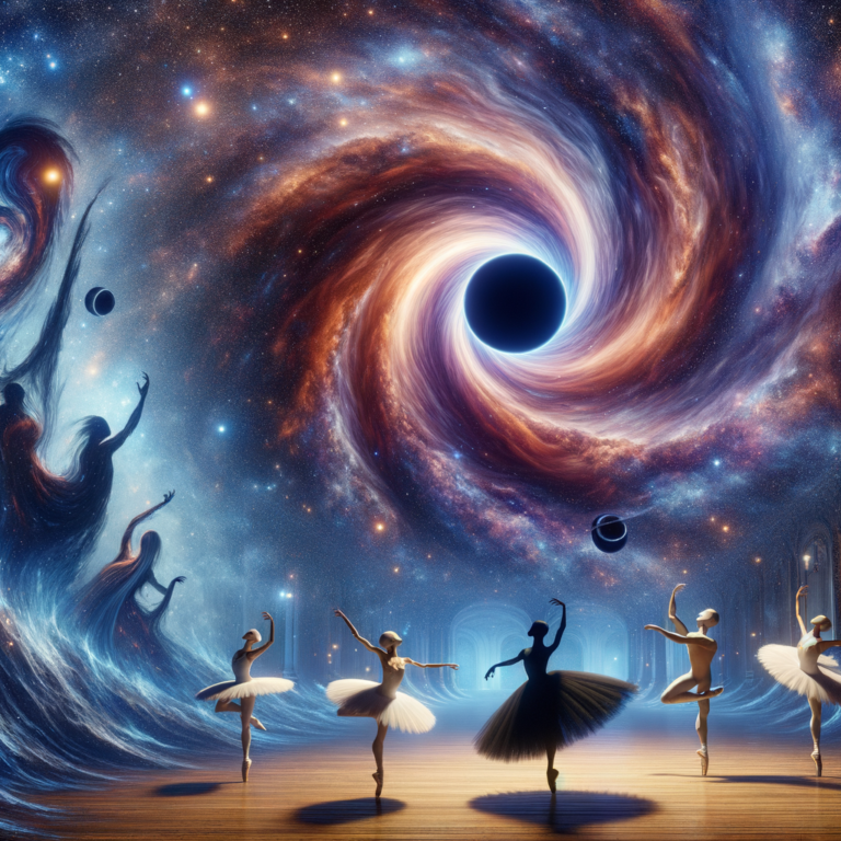 Black Hole Ballet compare to human
