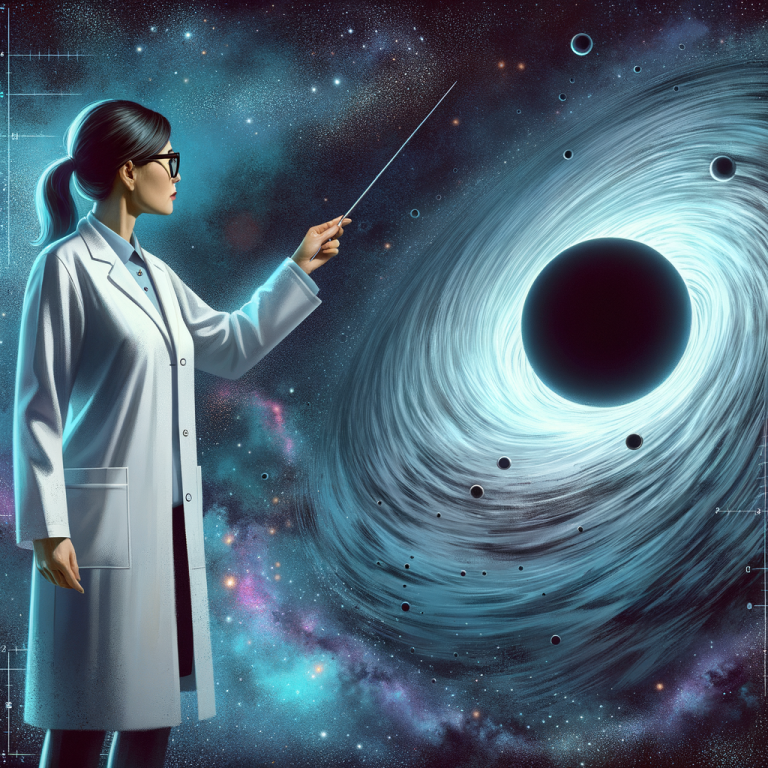 Black Hole vs Human: A Cosmic Comparison Black Hole compared to human